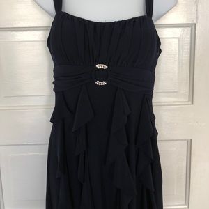 Navy Betsy & Adam cocktail dress